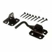 3" Cabin Hook Black