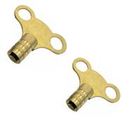 Radiator Keys - New Alloy Valve  (Pack of 2)