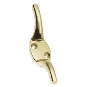 Cleat Hooks Brass 2.5"