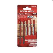Jigsaw Blades Clean Cut Wood  6 Tpi 75mm (pack Of 5) image