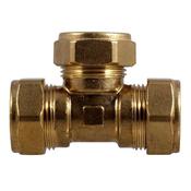 1/2" 318 Tee Coupling Compression Fitting image