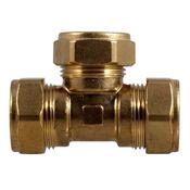 1" 318 Tee Coupling Compression Fitting image
