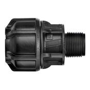 311 Normal Gauge Pol x Mi End Connector  11/4" (40mm) image