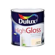 Dulux High Gloss Magnolia 2.5 Litre image
