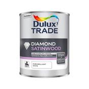 Dulux Trade Diamond Satinwood White 2.5 Litre image