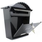 Burg Classic Post Box Black  