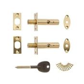 ERA Door Security Bolt Brass (Pack of 2) image