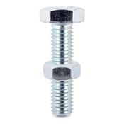 Timco Hex Head Bolts And Nuts 8 x 40mm 2 Pack   image