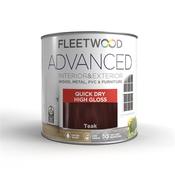 Fleetwood Advanced Quick Dry Gloss Teak 750ml image