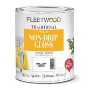 Fleetwood Traditional Non Drip Gloss White 2.5 Litre