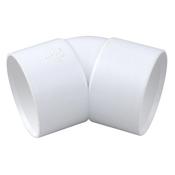 White Waste 45* Bend 40mm  