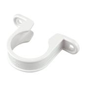 White Waste Clip 40mm  