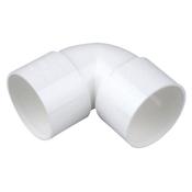 White Waste 90* Knuckle Bend 32mm  