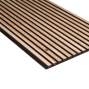 Rustic Oak Pro Acoustic Panel 2400 X 605 X 22mm image