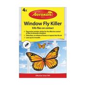 Aeroxon Window FlyKiller Butterfly Pack Of 4 image