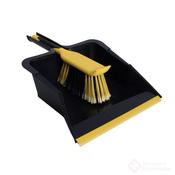 Bulldozer Heavy Duty Dustpan And Brush Set image