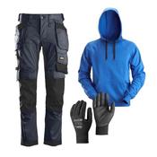 Snickers 6241 Or 6251 Trousers, 2800 Hoodie &amp; Free Gloves