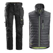 Snickers Offer 6241 Or 6251 Trousers &amp; 4512 Insulator Vest