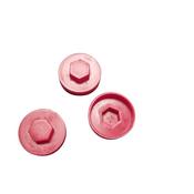 Tex Screw Caps Poppy  Red  (pk 100)