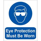 Safety Sign Eye Protection 400 X 488mm