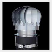 Spinner Anti Downdraught Chimney Cowl 8" Stainless Steel