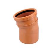 4" x 15 deg Single Socket Sewer Bend image