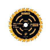 Dewalt Cordless Extreme Framing Circular Saw Blade 165 x 20mm x 24T  