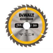 Dewalt Portable Construction Circular Saw Blade 184 x 30mm x 30T image