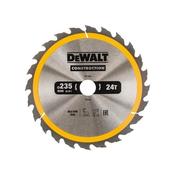 Dewalt Portable Construction Circular Saw Blade 235 x 30mm x 24T   image