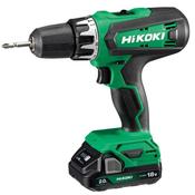 Hikoki 18v Cordless Combi Drill 2 x 2ah Lithium Ion Batteries image