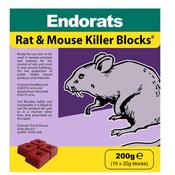 Endorats Rat And Mouse Killer Blocks 220 Grams image