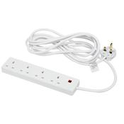 4 Gang 2 Metre Extension Lead  