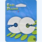 White Rosettes Pack Of 2 10mm 