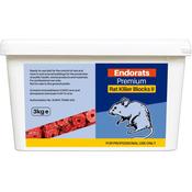 Endorats 2 Premium Rat Killer Blue Blocks 3 Kg image