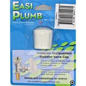 Universal Replacement Rad. Valve Cap White  