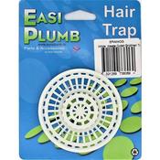 White Waste Outlet Grid Hair Trap  