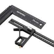 Faithfull Combi &amp; 200mm (8in) Try Square Set