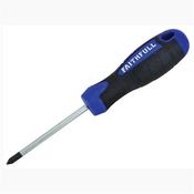 Faithfull Soft Grip Screwdriver Philips Tip PH1 x 75mm 