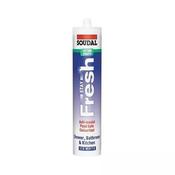 Soudal Sanitary Stay Fresh silicone White  