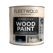 Fleetwood Superflex Satin Black 1 Litre