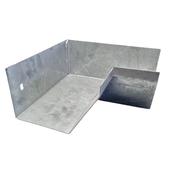 4" Galvd Bevel Gutter Internal Angle image