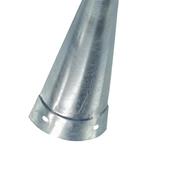 6'  20g Galvd Half Round Gutter 5" image