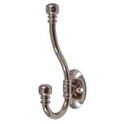 Harcourt Hat &amp; Coat Hook Satin Nickel