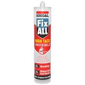 Soudal Fix All High Tack Super Stick Invisible 290ml image