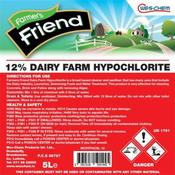 Farmer's Friend Dairy Farm 12% Hypochlorite 10 Litre image