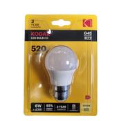 Kodak Golf Balll Led B22 Bulb 6 Watt image