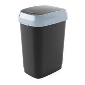 Kis Dual Swing Bin Black &amp; Grey 35l image