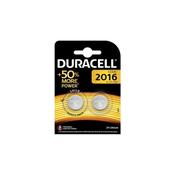 Duracell 2016 Coin Batteries (Twin Pack)  