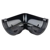 Wavin Roundline Gutter 90* Angle Black   image
