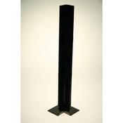 Pvc Internal Fascia Corner Black  